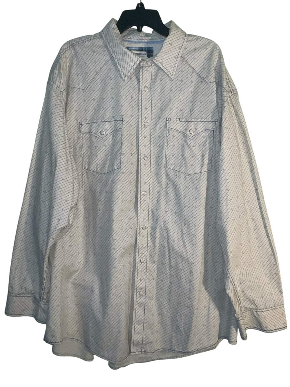 Rough Stock Panhandle snap button up shirt. Size XXL GUC